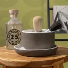 Badrumstillbehör i vit eldfast lera Tillverkad i Italien - Antonella Viadurini