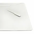 Fyra stycken regenererade läderbordstillbehör tillverkade i Italien - Ebe Viadurini