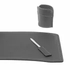 Tillbehör 4 delar regenererat läderbord tillverkat i Italien - Brando Viadurini