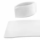 Tillbehör 4 delar regenererat läderbord tillverkat i Italien - Brando Viadurini