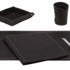 Tillbehör 5-bit regenererat läderbord tillverkat i Italien - Ascanio Viadurini