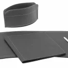 Tillbehör 5-stycks regenererat läderbord tillverkat i Italien - Brando Viadurini