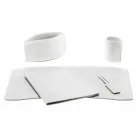 Tillbehör 5-stycks regenererat läderbord tillverkat i Italien - Brando Viadurini