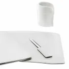 Tillbehör 5-stycks regenererat läderbord tillverkat i Italien - Brando Viadurini