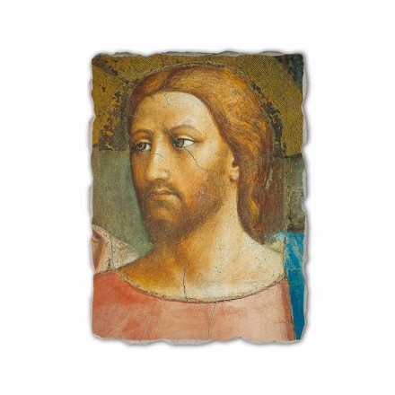 Fresco reproduktion handgjorda Masaccio &quot;The Tribute&quot; Viadurini