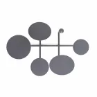 Design godisstativ i målat stål tillverkat i Italien - Pennellope Viadurini