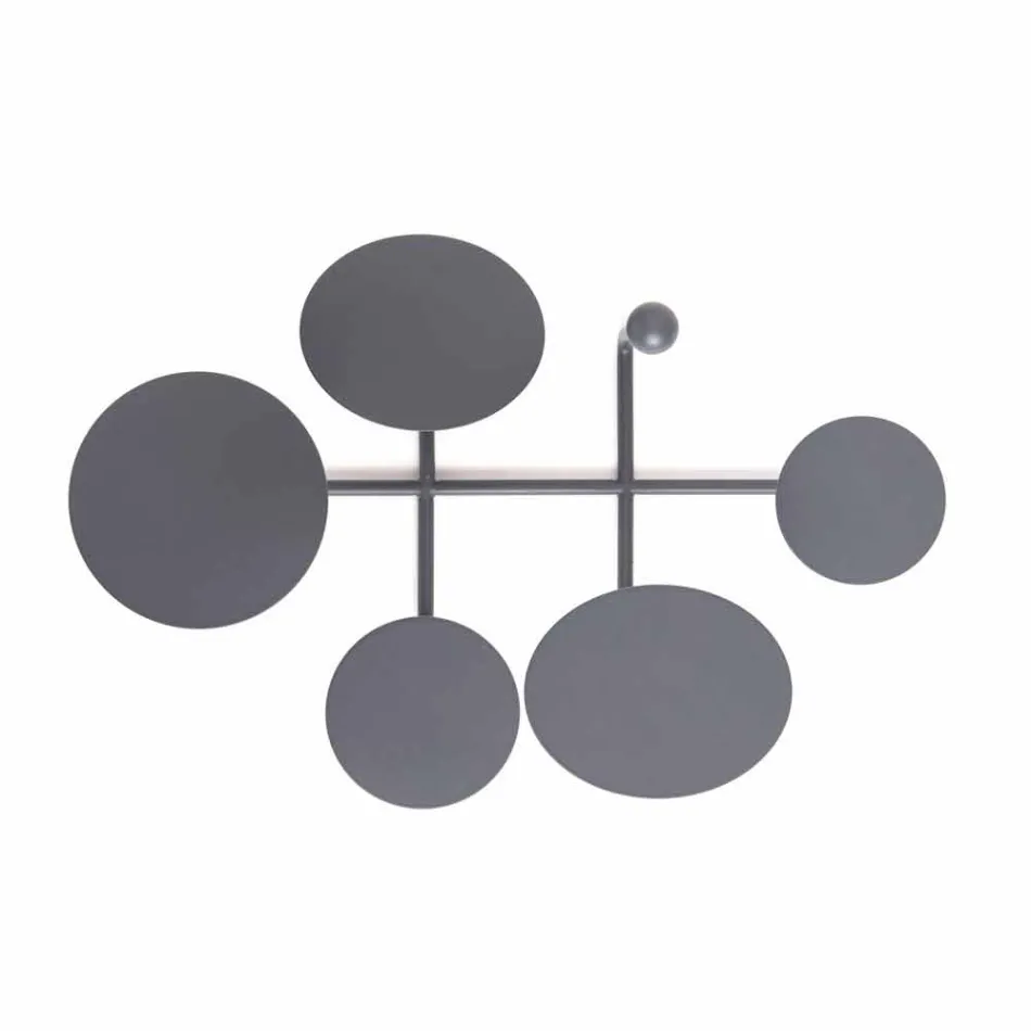 Design godisstativ i målat stål tillverkat i Italien - Pennellope Viadurini