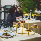 Design godisstativ i målat stål tillverkat i Italien - Pennellope Viadurini