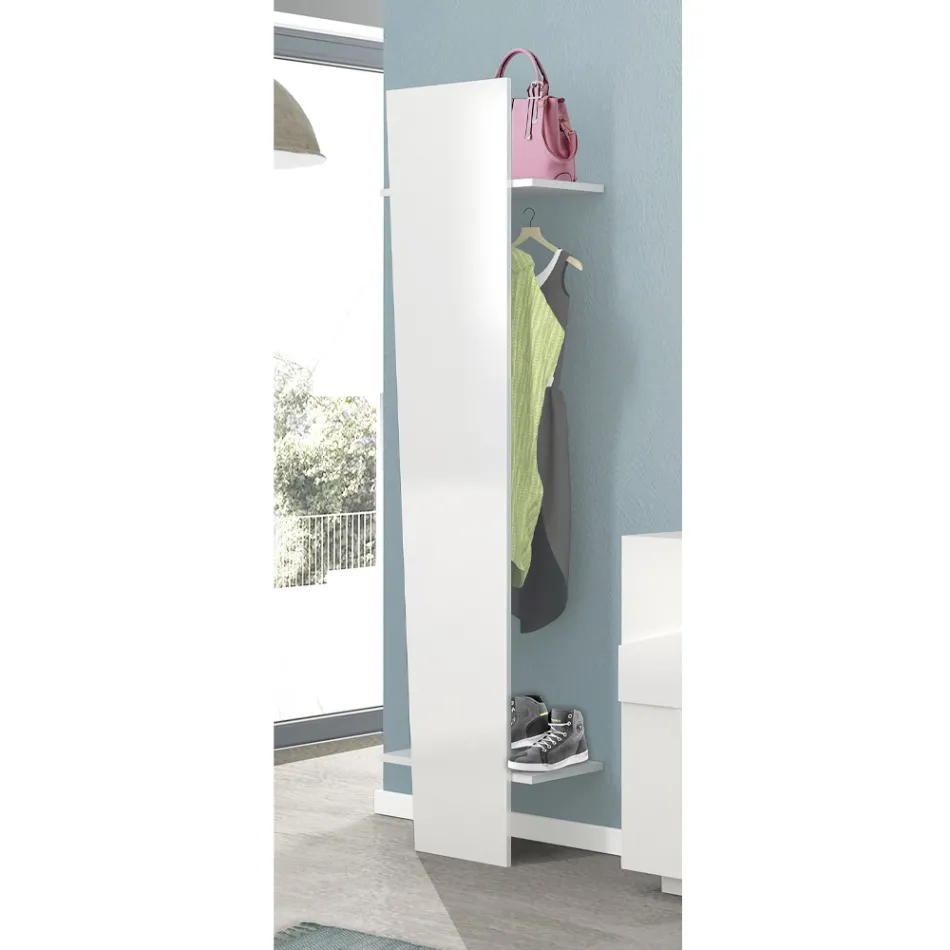 Design Entréklädhängare i vitt trä, skiffer eller betong - Fjona Viadurini