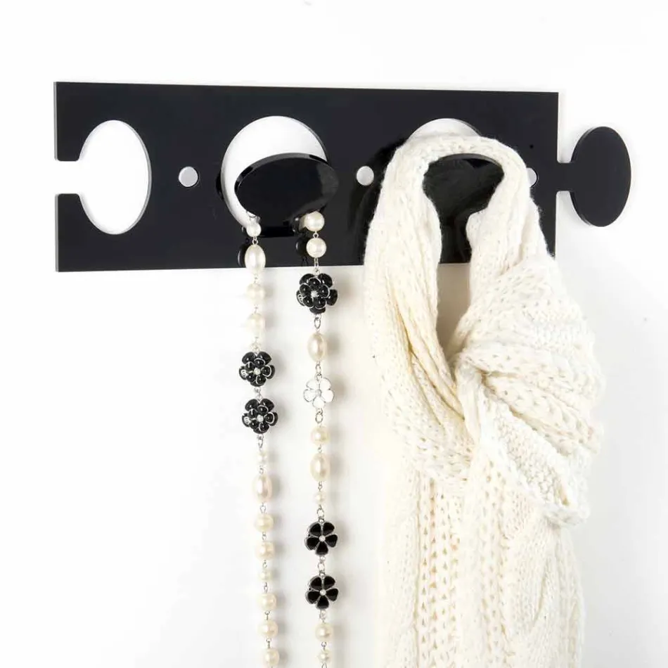 Färgad vägghängare i plexiglas dubbel design 3 stycken - Fratack Viadurini