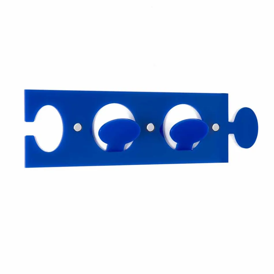 Färgad vägghängare i plexiglas dubbel design 3 stycken - Fratack Viadurini