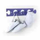 Design Wall Coat Hanger i Triple Colored Plexiglass 2 Pieces - Fratack Viadurini