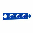 Design Wall Coat Hanger i Triple Colored Plexiglass 2 Pieces - Fratack Viadurini