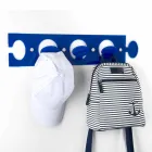 Design Wall Coat Hanger i Triple Colored Plexiglass 2 Pieces - Fratack Viadurini