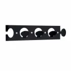 Design Wall Coat Hanger i Triple Colored Plexiglass 2 Pieces - Fratack Viadurini