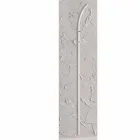 Klädhängare i metall med 2 krokar och LED-lampa Tillverkad i Italien - Osmio Viadurini