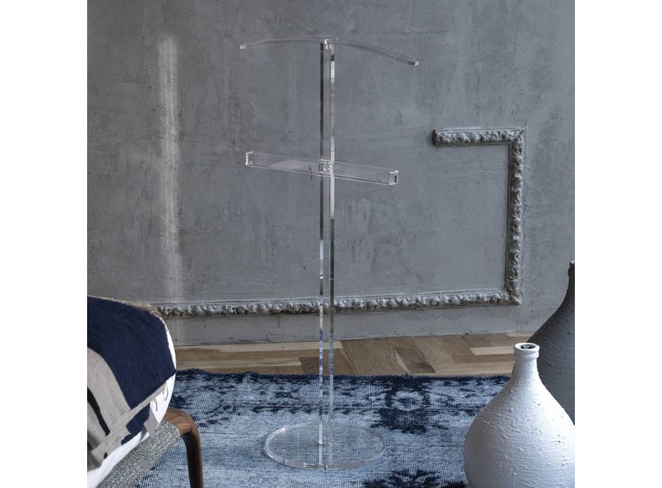 Essential Transparent akrylkristall golvklädsel - Ginergo Viadurini