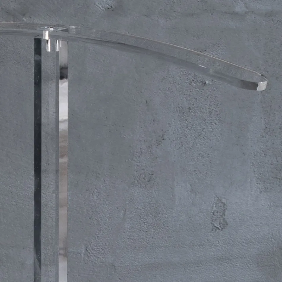 Essential Transparent akrylkristall golvklädsel - Ginergo Viadurini