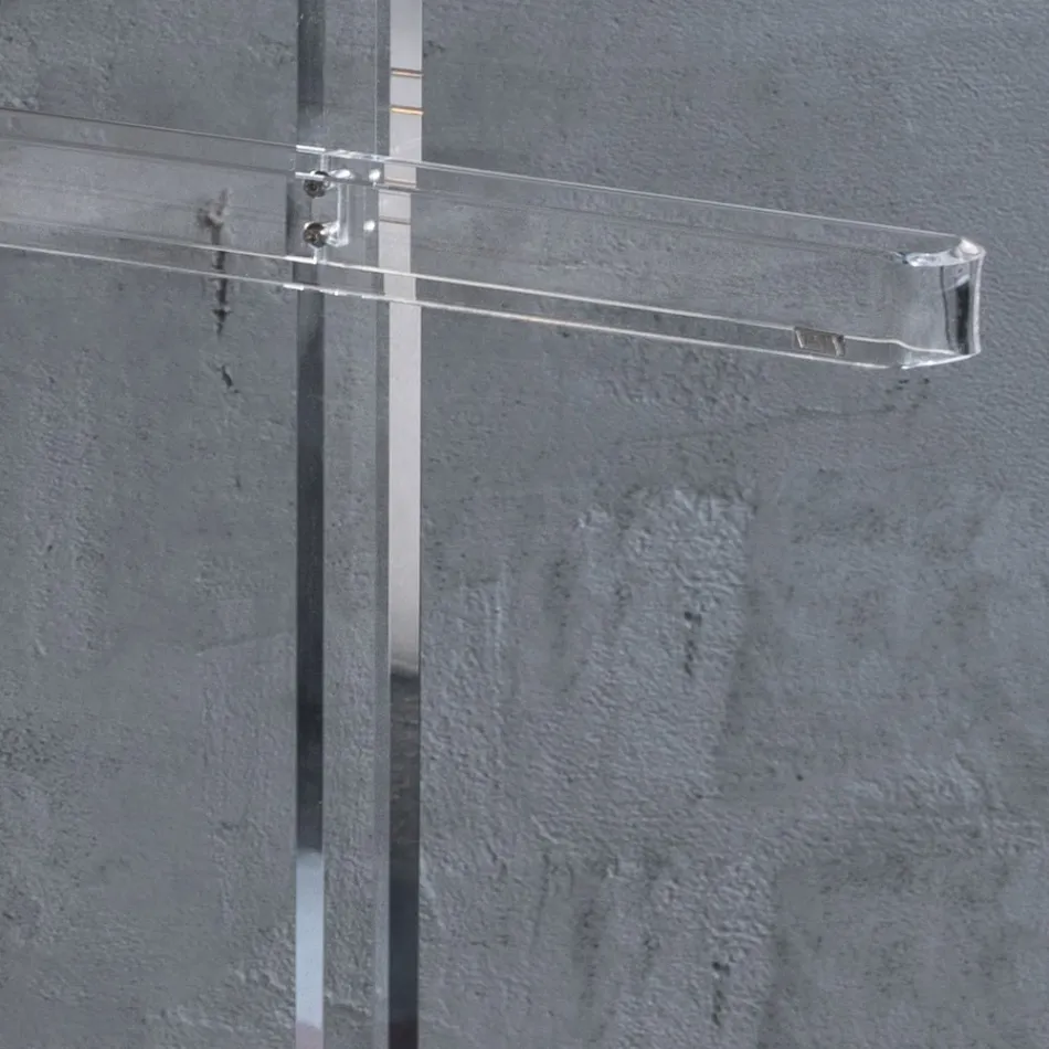 Essential Transparent akrylkristall golvklädsel - Ginergo Viadurini