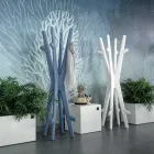 Färgad polyeten klädstativ tillverkad i Italien - Betty Viadurini