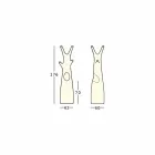 Luminous Coat Stand i polyeten med LED-ljus Tillverkad i Italien - Oldia Viadurini