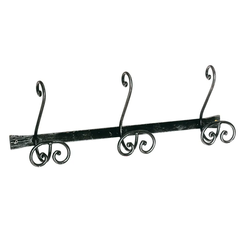 Rörformad klädhängare i järn i olika storlekar Made in Italy - Penna Viadurini