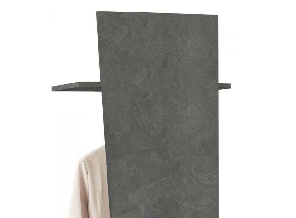 Oblique Design klädstativ i glansigt vitt trä eller skiffer - Joris Viadurini