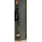 Oblique Design klädstativ i glansigt vitt trä eller skiffer - Joris Viadurini