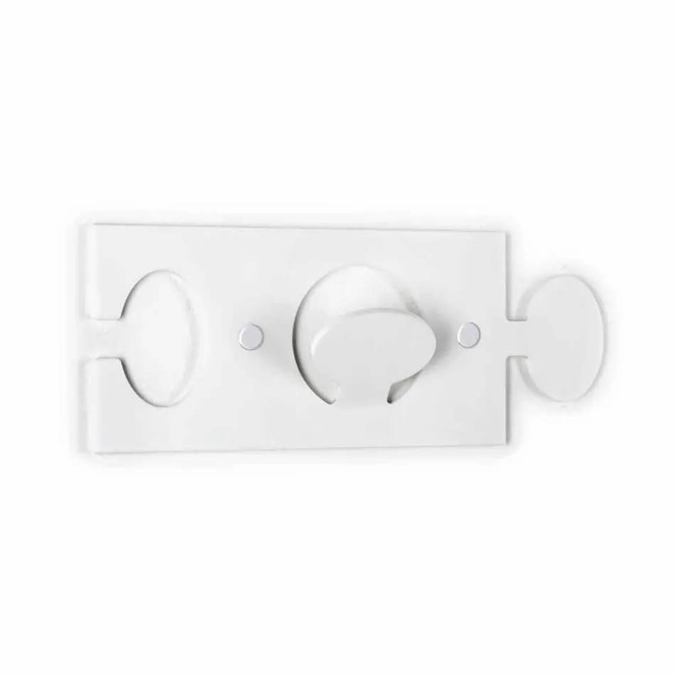 Vägghängare i färgad plexiglas enkel design 4 stycken - Fratack Viadurini