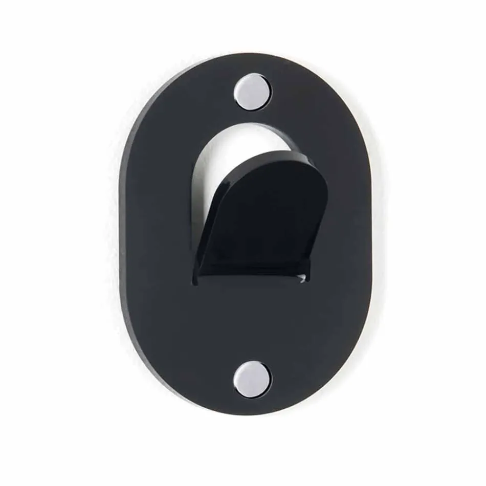 Vägghängare i färgad plexiglas 5 stycken Clip Design - Freddie Viadurini