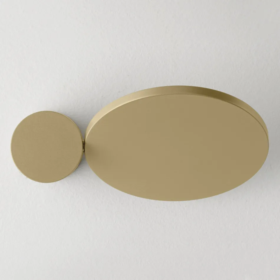 345° roterande vägglampa i metall Tillverkad i Italien - Lumi Viadurini