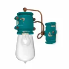 Applique urban stil spotlight i hantverk keramiska Beth Ferroluce Viadurini