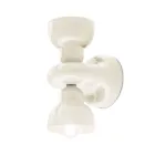 Keramisk vägglampa med 2 lampor tillverkad i Italien - Berimbau Viadurini