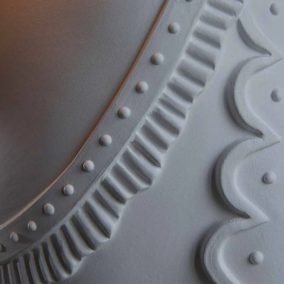 Vägglampa i matt vit keramisk modern italiensk design - Tucano Viadurini