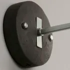 Handgjord applikation i toskansk majolika och mässing tillverkad i Italien - Toscot Rossi Viadurini