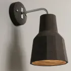 Handgjord applikation i toskansk majolika och mässing tillverkad i Italien - Toscot Rossi Viadurini