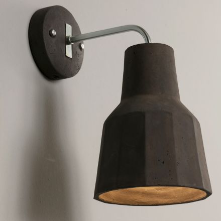 Handgjord applikation i toskansk majolika och mässing tillverkad i Italien - Toscot Rossi Viadurini