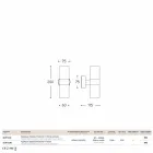 Applikationer utomhus dubbel emissions mässing Abarth 204 Viadurini