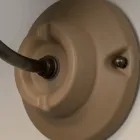 Handgjord Majolica utomhusvägglampa tillverkad i Italien - Toscot Battersea Viadurini