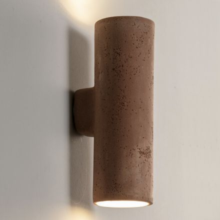 Utomhus vägglampa i färgad lera och PMMA tillverkad i Italien - Toscot Hans Viadurini