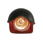 Toskansk Majolica utomhusvägglampa handgjord i Italien - Toscot Bistrò Viadurini