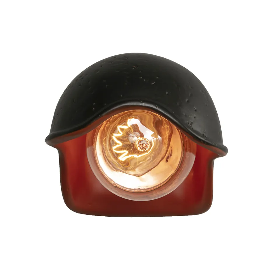 Toskansk Majolica utomhusvägglampa handgjord i Italien - Toscot Bistrò Viadurini