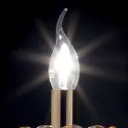 Vägglampa klassiker i kristall och glas Fine, 2 st Viadurini