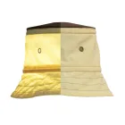 Vägglampa i aluminium och polyester tillverkad i Italien - Toscot Junction Viadurini