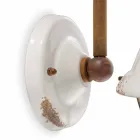 Keramiska vägg lampetter och metall Skyler industriell stil Viadurini