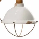 Keramiska vägg lampetter och metall Skyler industriell stil Viadurini