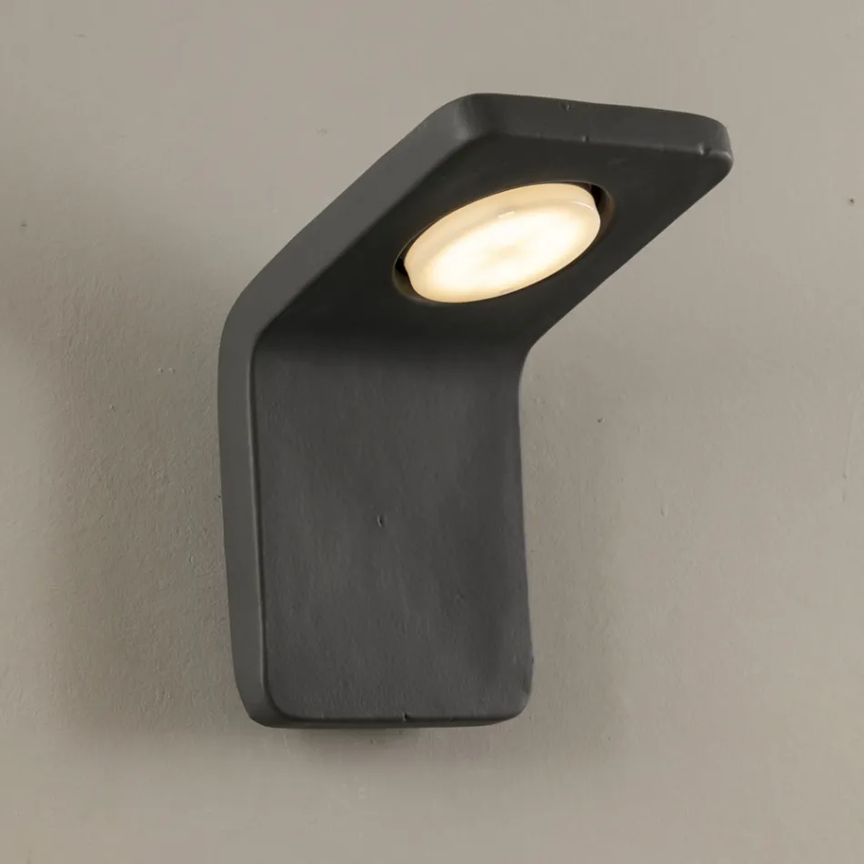 Vägglampa i glaserad toskansk majolika tillverkad i Italien - Toscot Vivaldi Viadurini