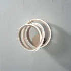 Vägglampa i Guld Metall Modern Design Sovrum - Point Viadurini