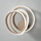 Vägglampa i Guld Metall Modern Design Sovrum - Point Viadurini