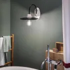 Lampa rustik vägg keramisk farkost Ferroluce Viadurini